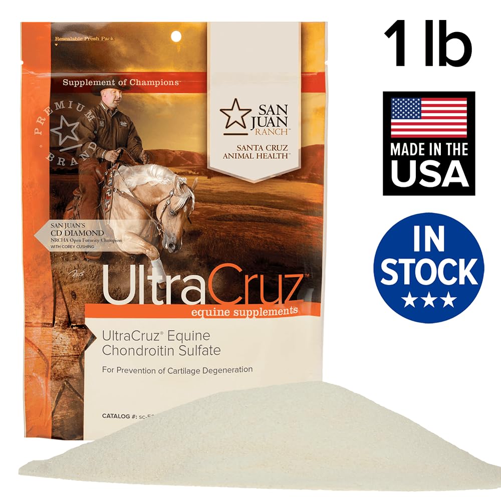 UltraCruz Poudre de sulfate de chondroïtine équine, 0,5 kg