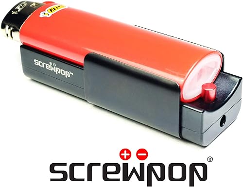 Miniatura 4 de Hit Kit - Soporte compacto estándar para encendedor BIC y almacenamiento personal de aluminio anodizado de grado espacial negro (encendedor no