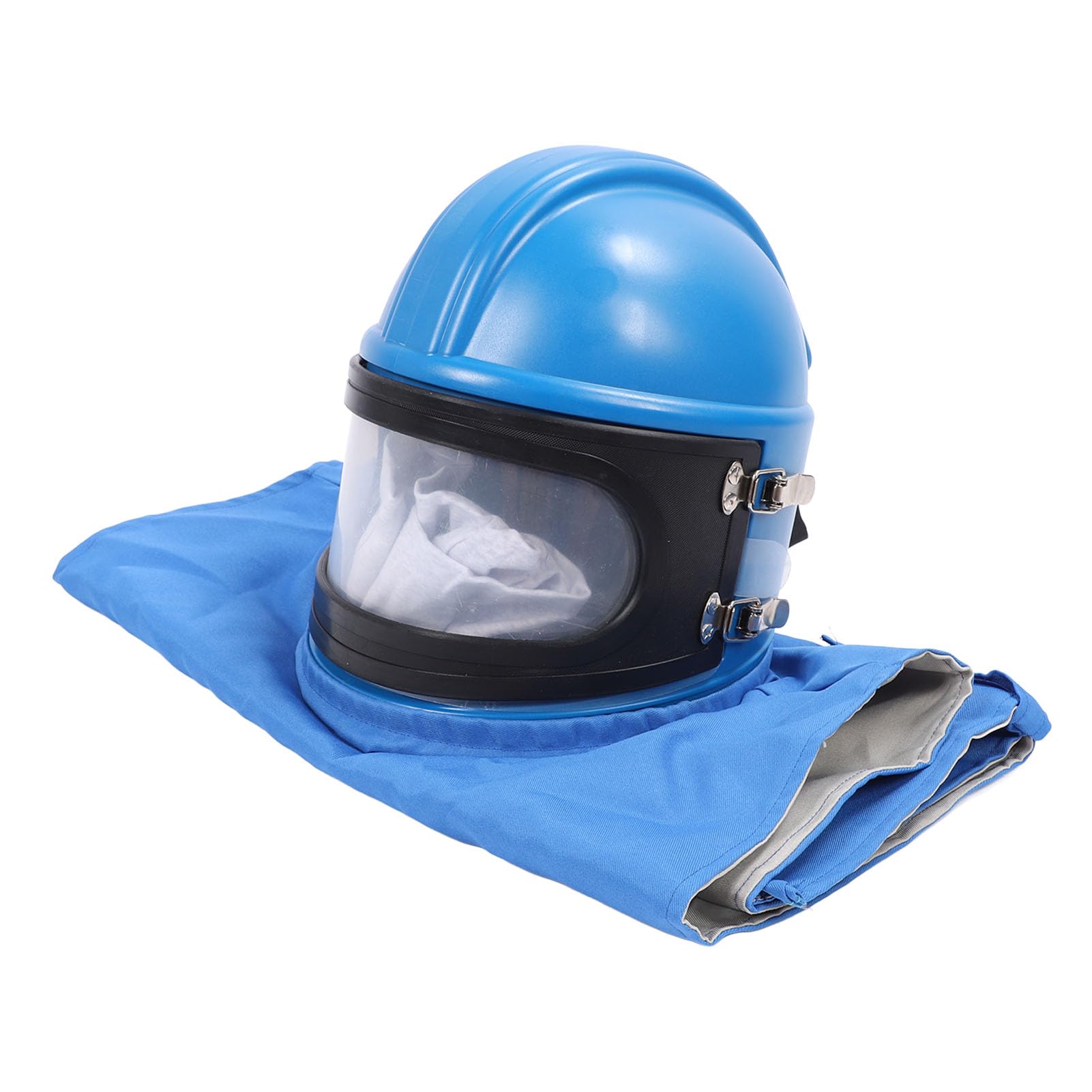 Casco para Chorro de, Capucha para Chorro de con Suministro de Aire, Casco para Chorro de | Máscara de Seguridad | Cascos de Seguridad | Protector Facial Completo
