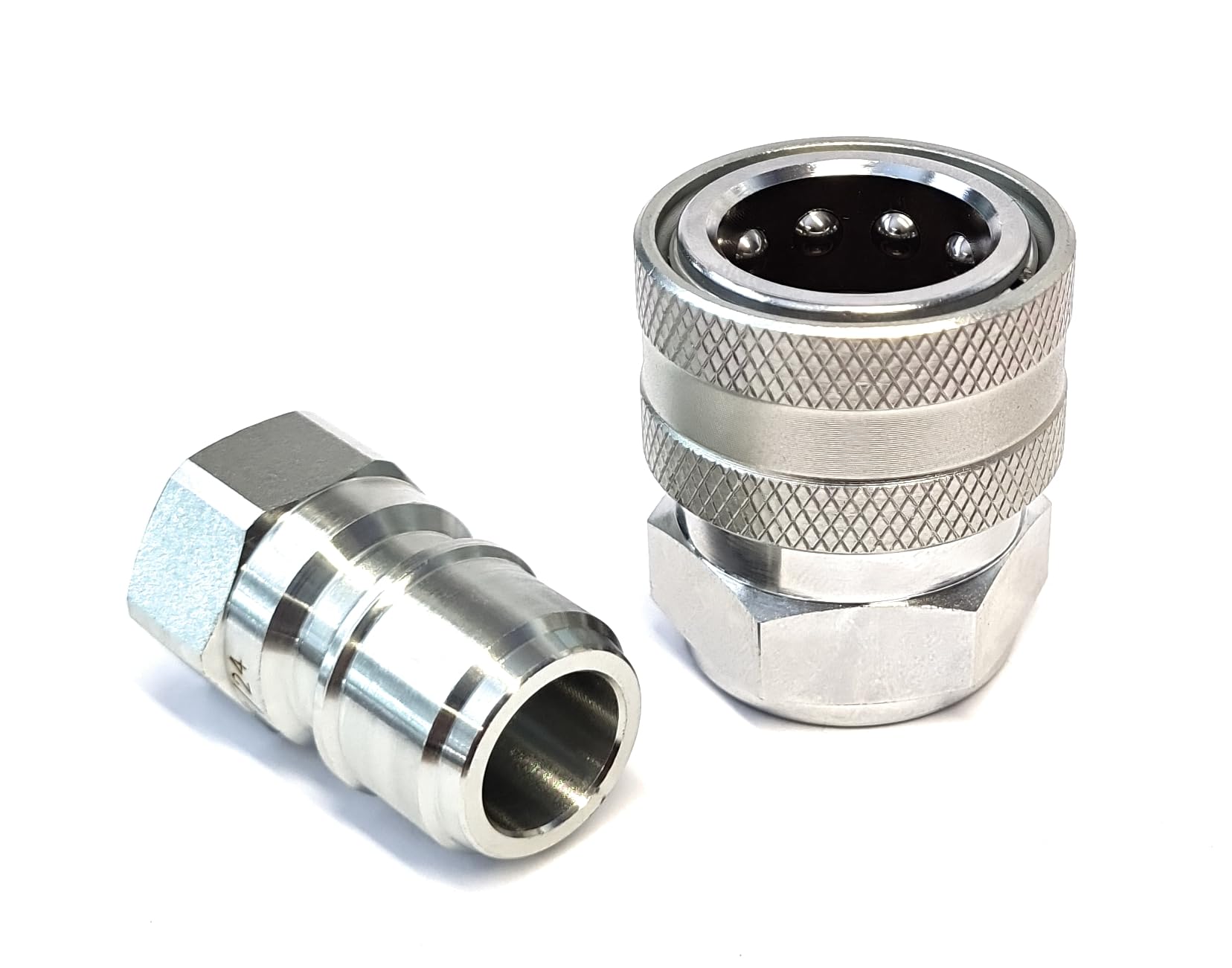 Pressure Washer Quick Release Coupling Set - 3/8" BSP - 350 Bar (5075 PSI) Working Pressure