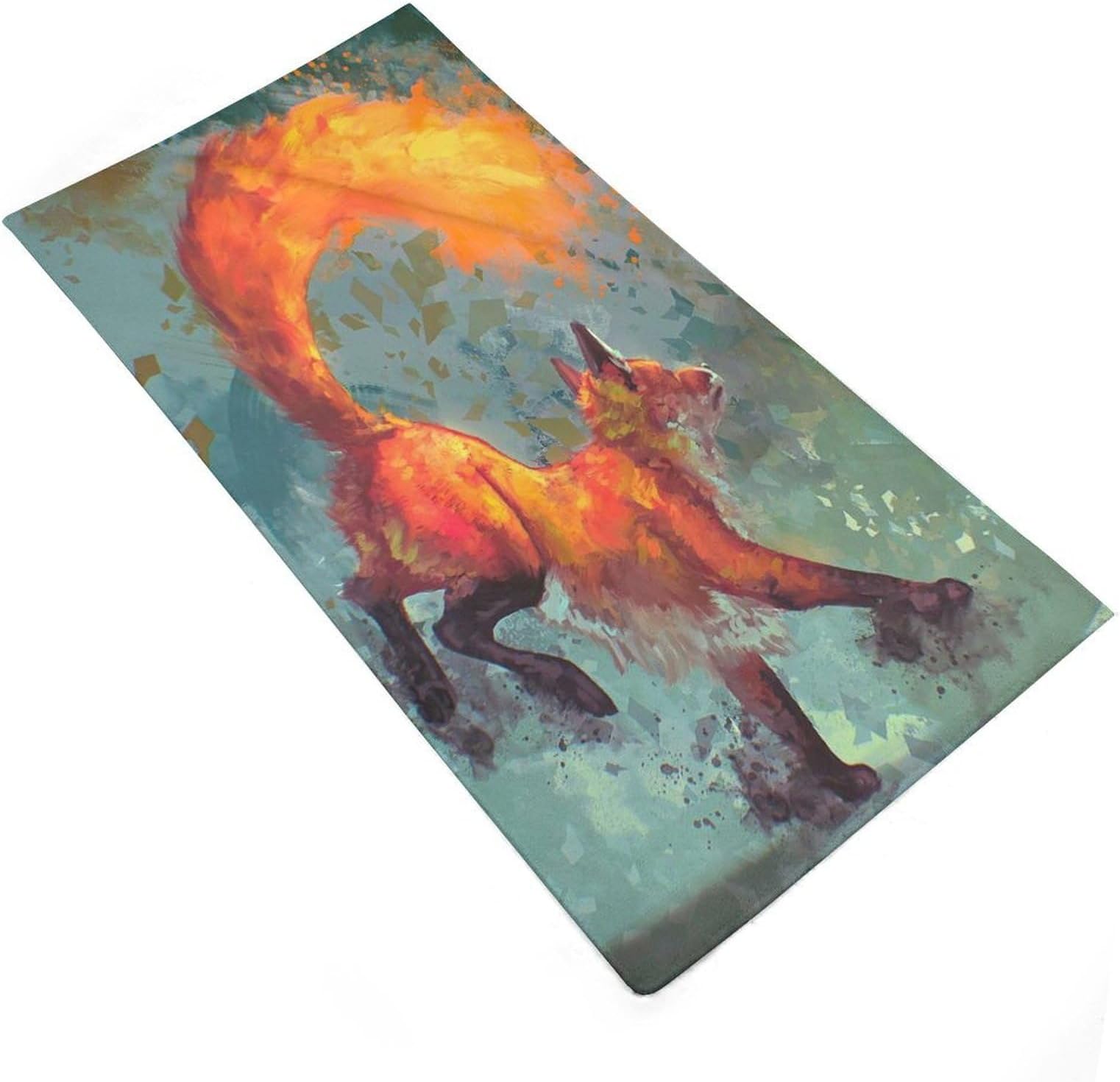 Fire Fox Bathroom Towels Absorbent Quick Drying Towel for Men Women Body Cleaning And Massage 35x73cm