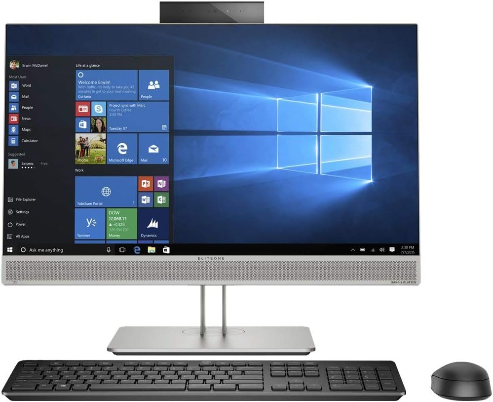 HP EliteOne 800 G5 All-in-One Computer - Core i5 i5-9500 - 8 GB RAM - 1 TB HDD - 23.8" 1920 X 1080 Touchscreen Display - Desktop - Windows 10 Pro 64-bit - Intel UHD Graphics 630 - English Keyboar