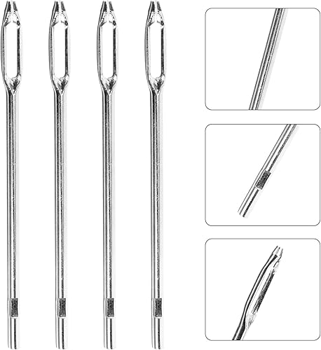 Miniatura 9 de iplusmile Kit de enchufe de neumático de automóvil, 4 piezas, kit de enchufe de neumático automotriz, kit de reparación de neumáticos automotriz,