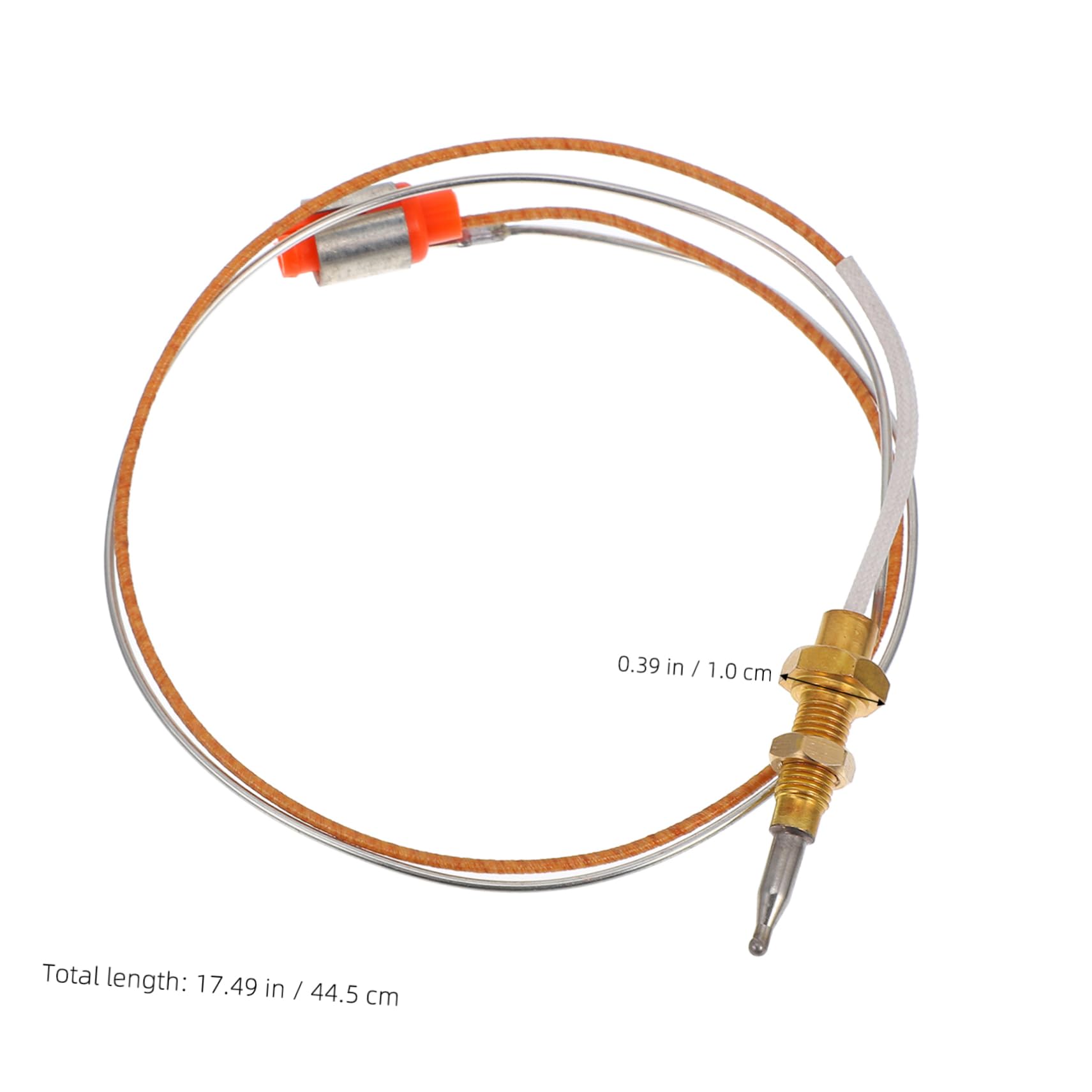 FUNOMOCYA Gas Stove Ignition Pin Replacement for BBQ Grill Igniter Part Thermocouple Ceramic Cover