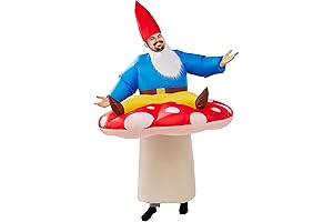 Spooktacular Creations Inflatable Mushroom Costume for Adults