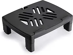 suporte p/monitor e notebook preto