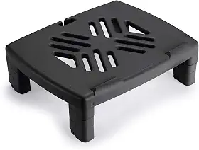 suporte p/monitor e notebook preto