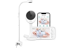 NETVUE Peekababy 5-Inch Screen Baby Camera Monitor