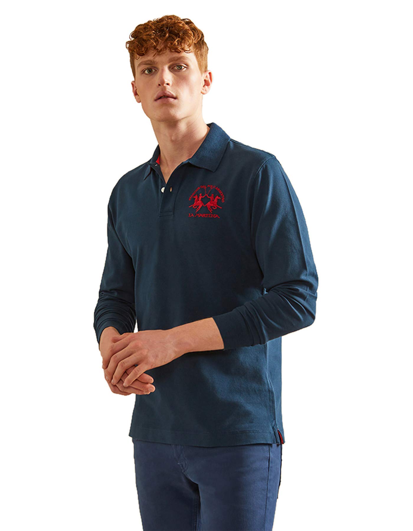 La Martina - Polo da uomo regular fit, Man