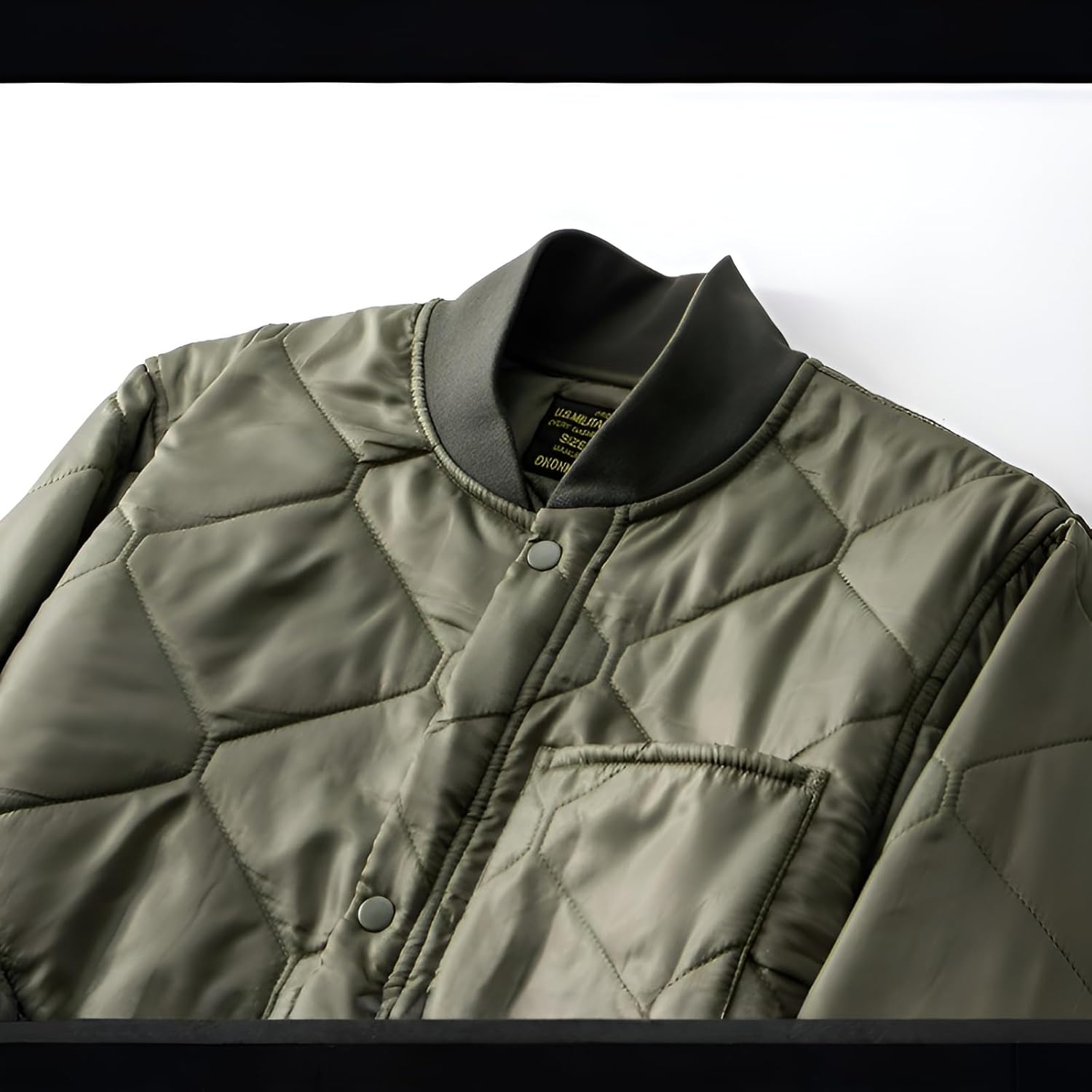 [Bebemax] プリマロフト ジャケット CWU-9P完全再現 米軍1960年代開発 冬用インナー 立体貼袋付き 防風防寒 ビン