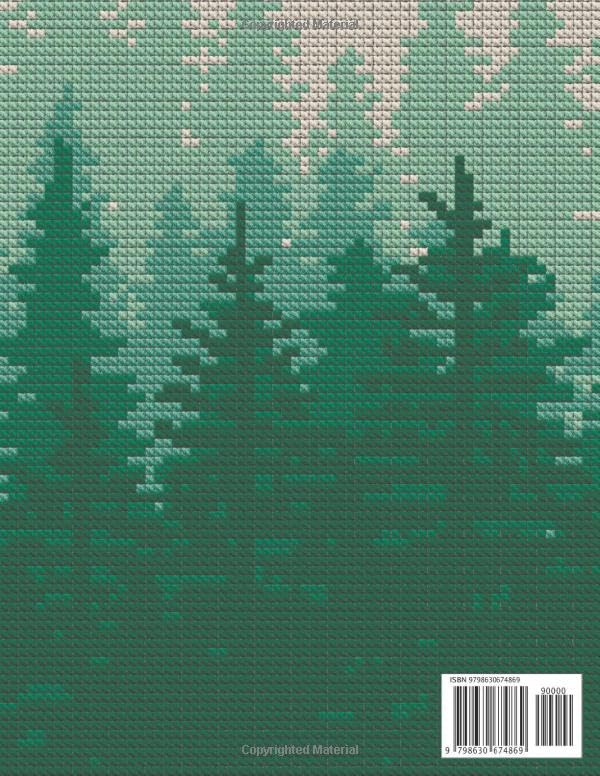 6 Forest Landscape Cross Stitch Patterns