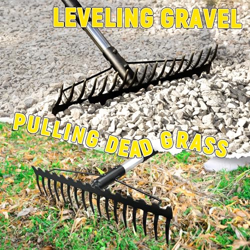 BlumeTrec 68-Inch Adjustable Bow Rake