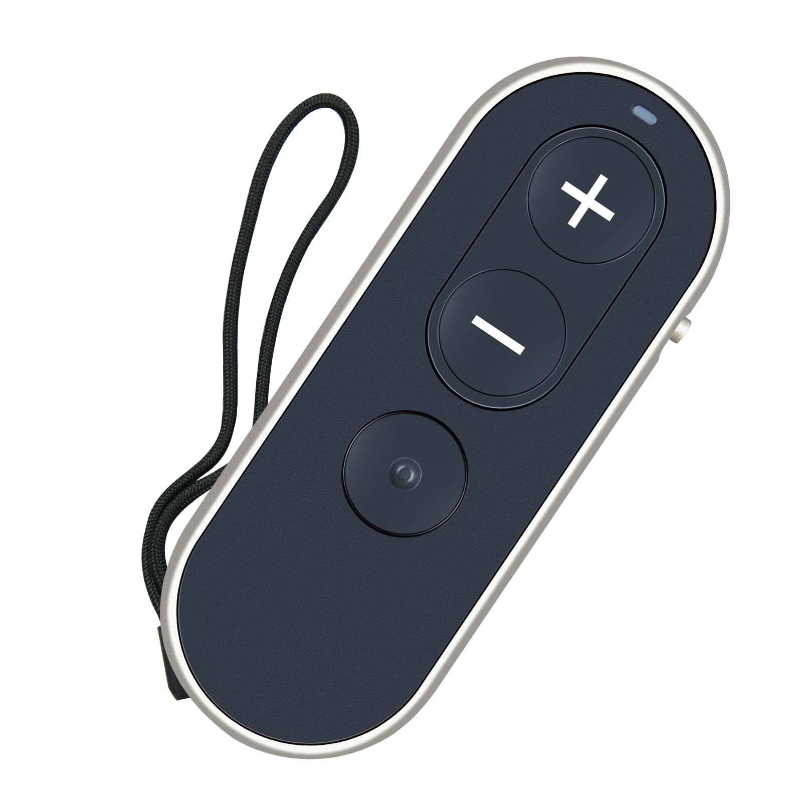 KW-RC1 Ersatzfernbedienung Kompatibel mit Phonak Paradise Marvel Hörgeräte (Bluetooth, Schwarz)
