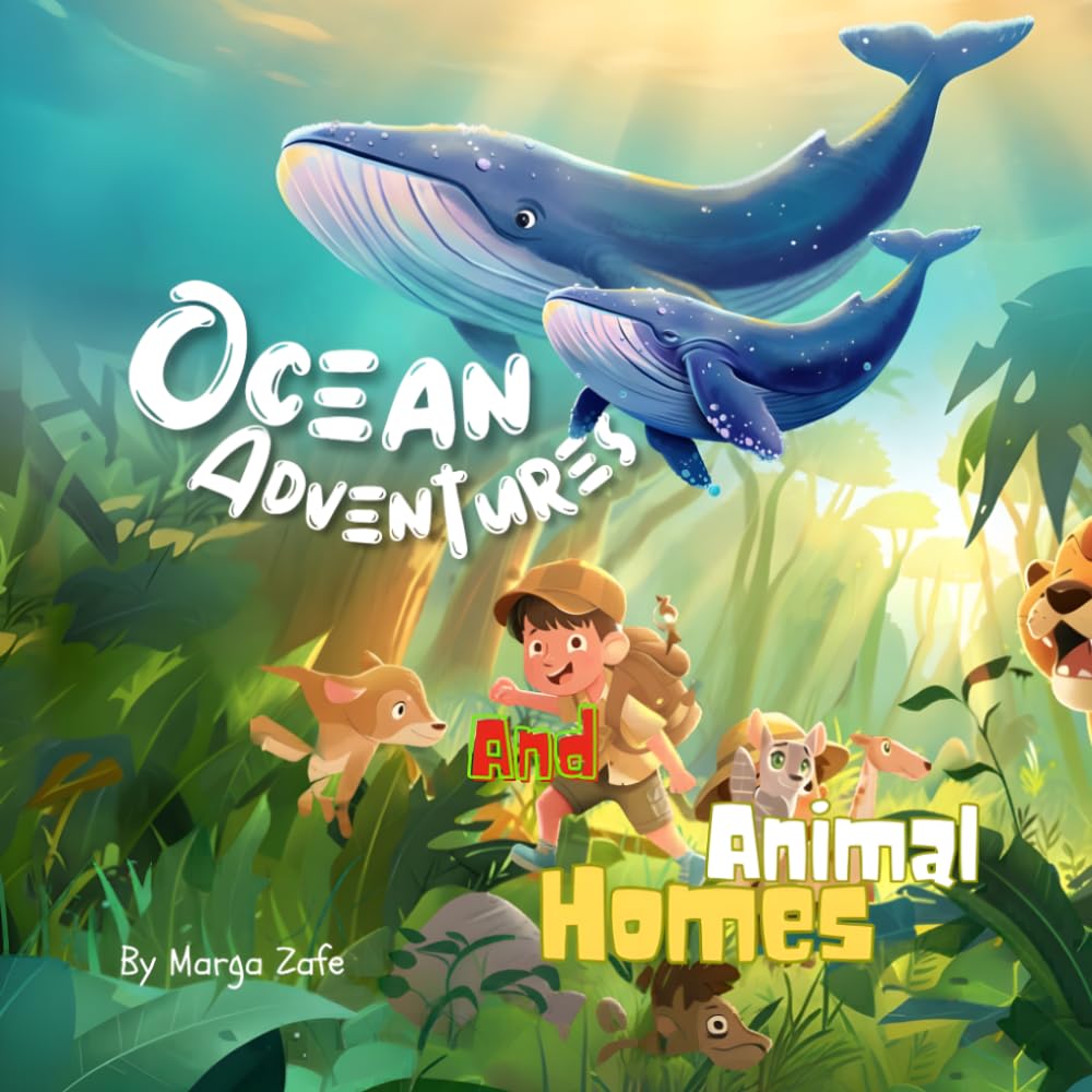 Ocean Adventure & Animal Home: Two Exciting Stories in One Book