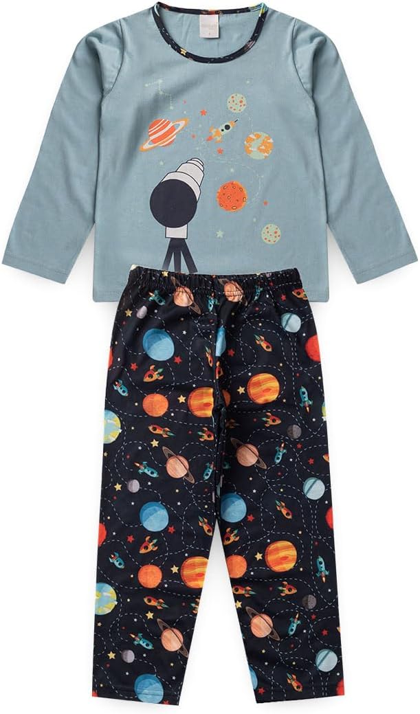 Pijama Menino Longo Brilha no Escuro