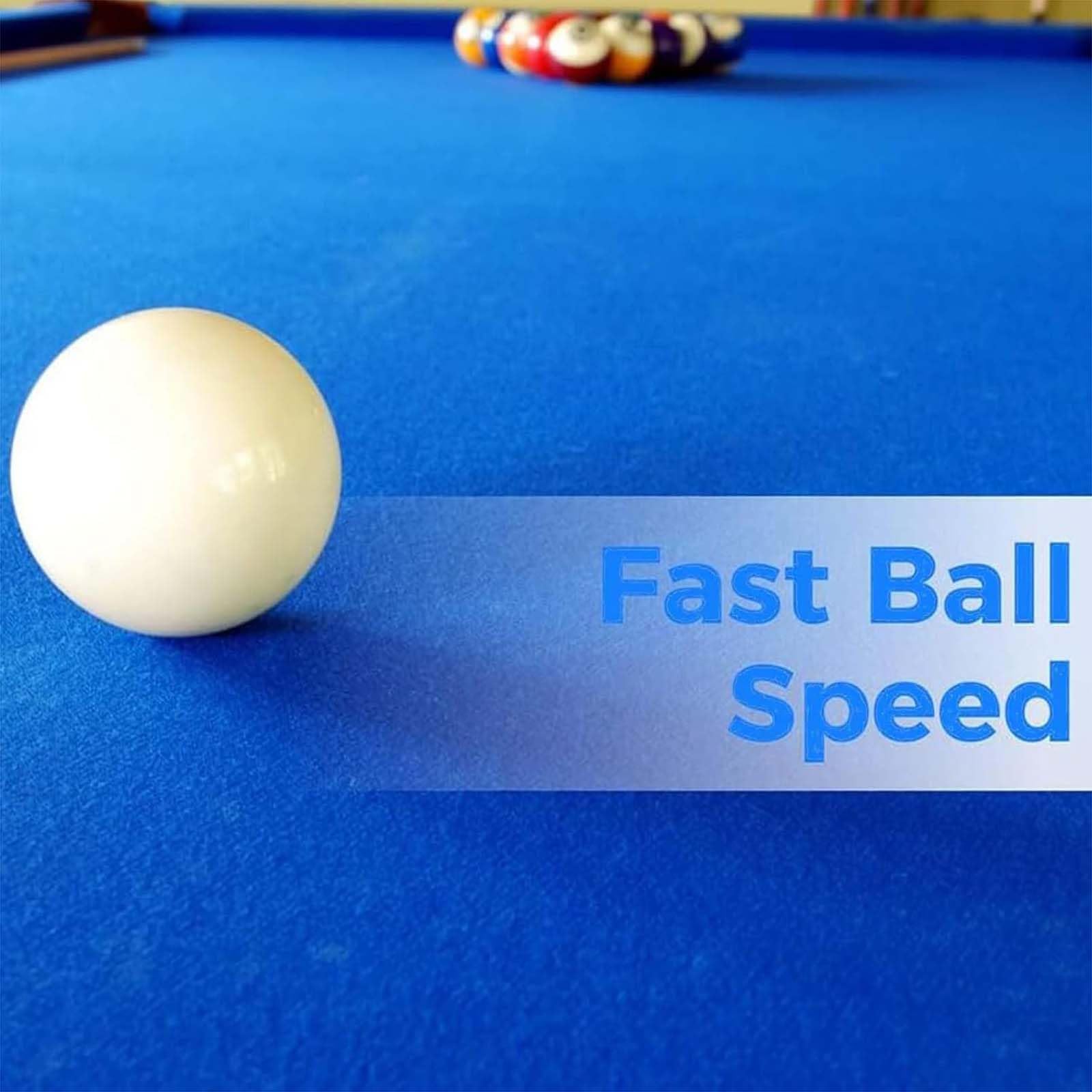 Generisch Billardtuch Billard Stoff Billardtisch Filz Billardtuch für 7ft 8ft und 9ft Pooltische Billardtischfilz Mattenstreifen Bar Hotel Professionelle Billardtischdecke,Blau,8Ft