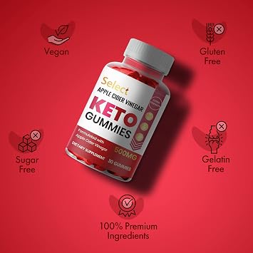 (3 Pack) Select Keto ACV Gummies, Official, Maximum Strength