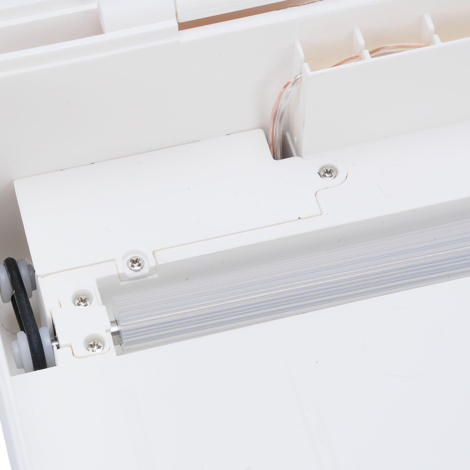 Kalendarz Biurka Fortepianowego 2025, Mini Kalendarz Biurka Fortepianowego z 27 Kartami dla Rodziny i przyjaciół (WHITE)