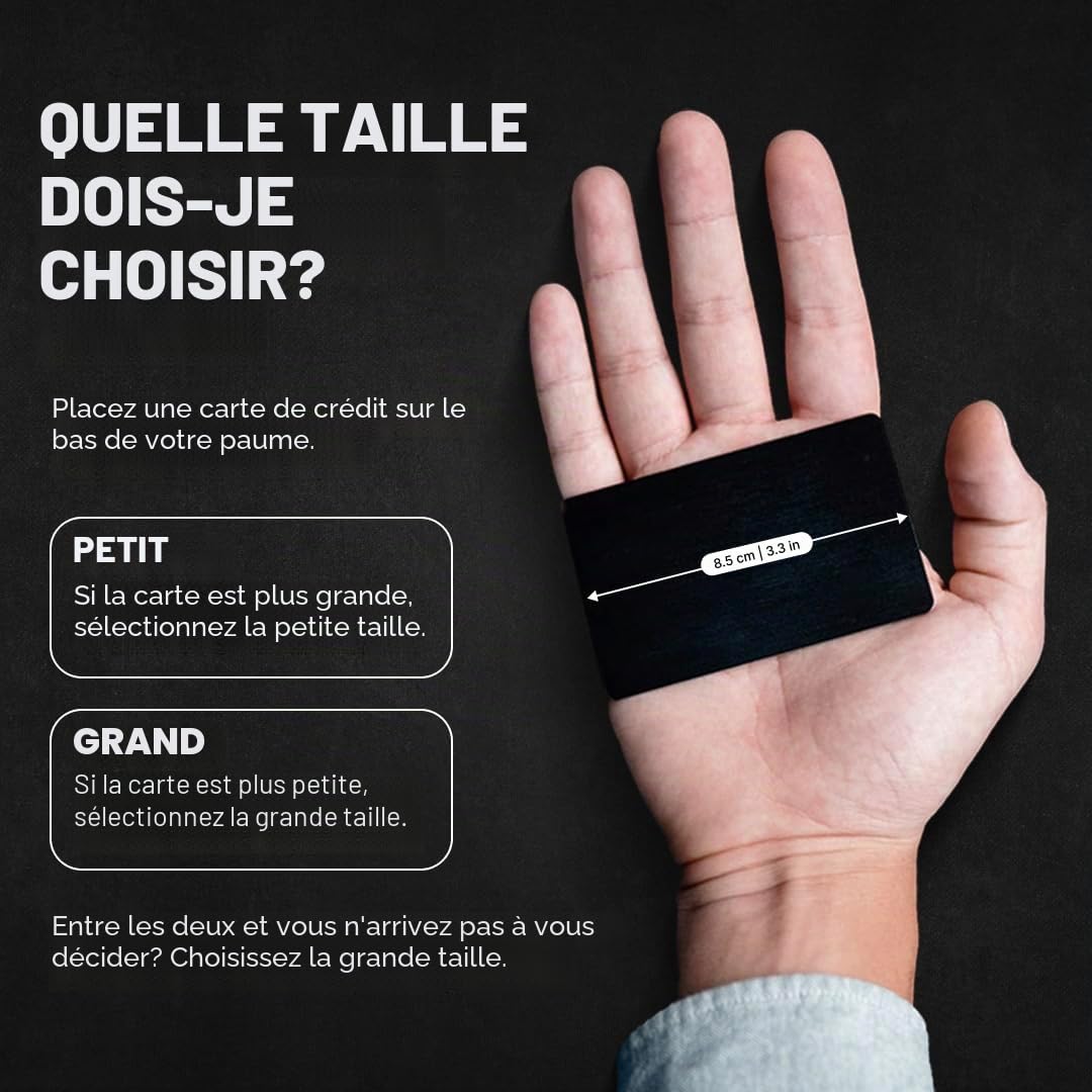 DELTAHUB Carpio 2.0 Repose-poignet ergonomique pour souris pour gaucher, soutien du canal carpien, soulagement de la douleur, anti-fatigue, glisse facilement, élégant, Grand format, noir