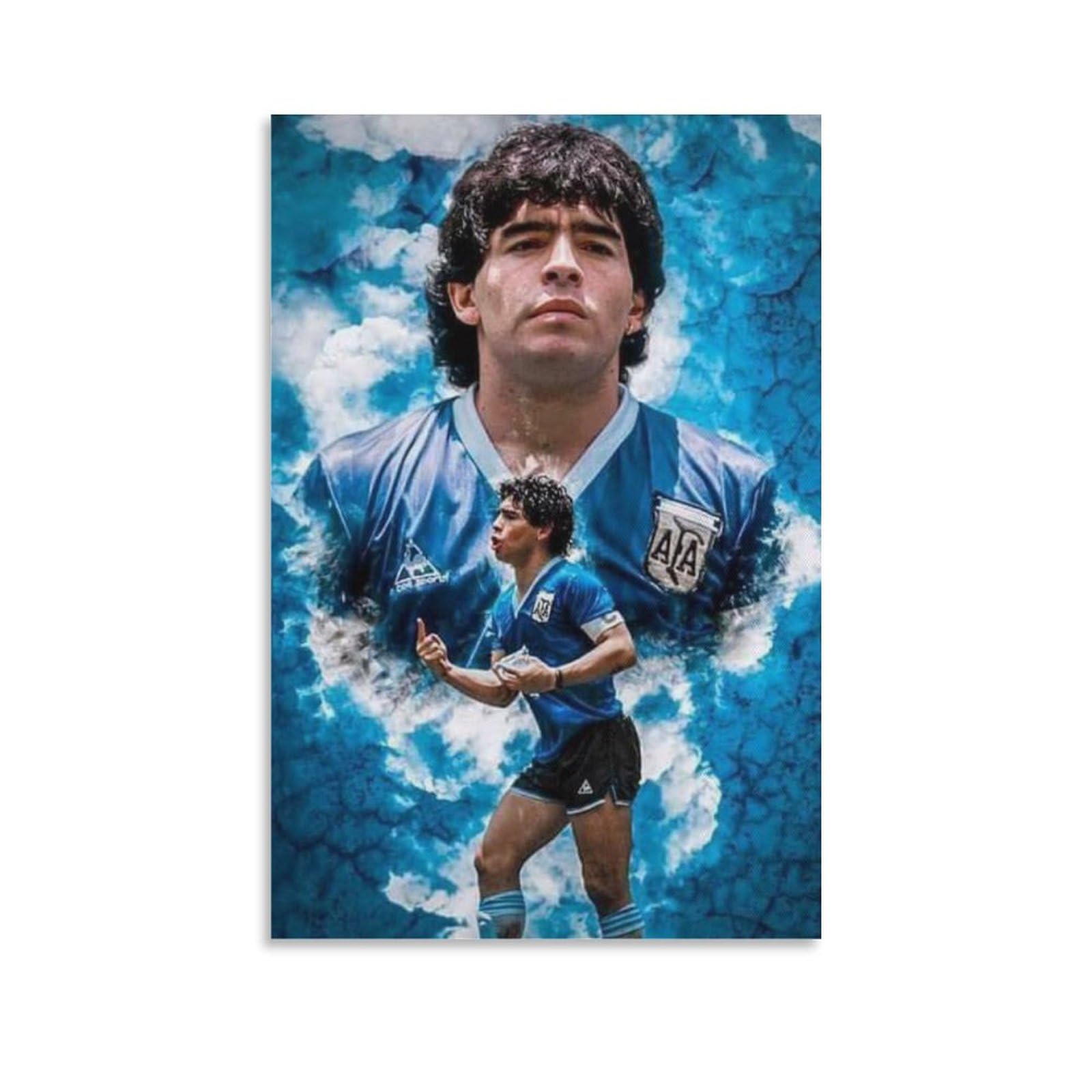 Amazon.co.jp: ディエゴ・マラドーナ アート サッカー選手ポスター