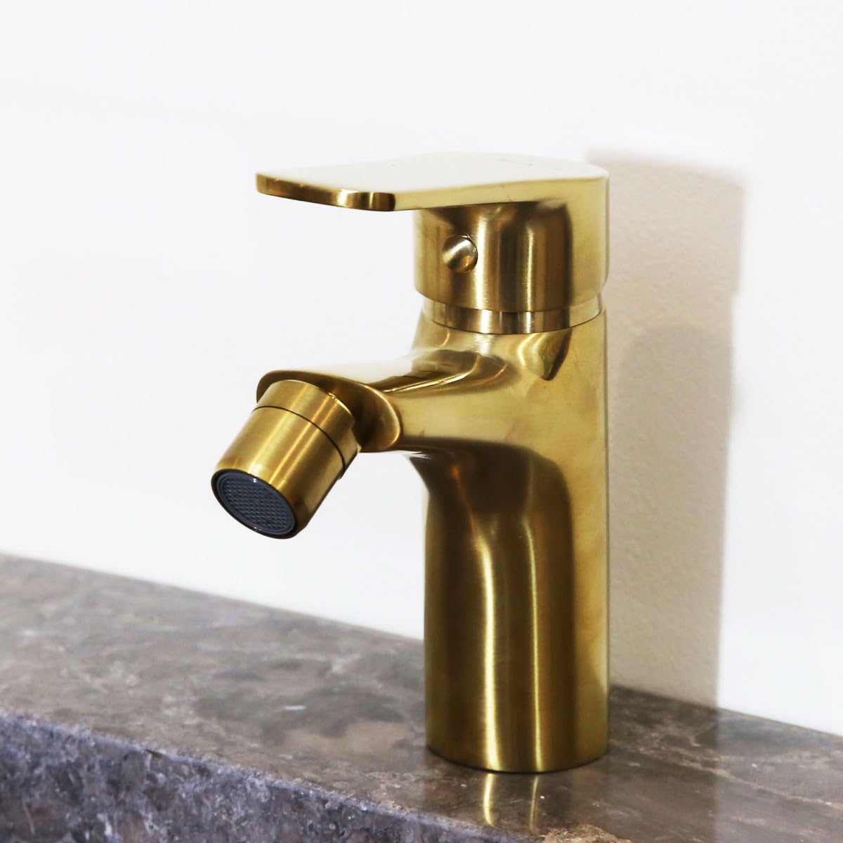 Essebagno 9023641 bateria do bidetu szczotkowane złoto