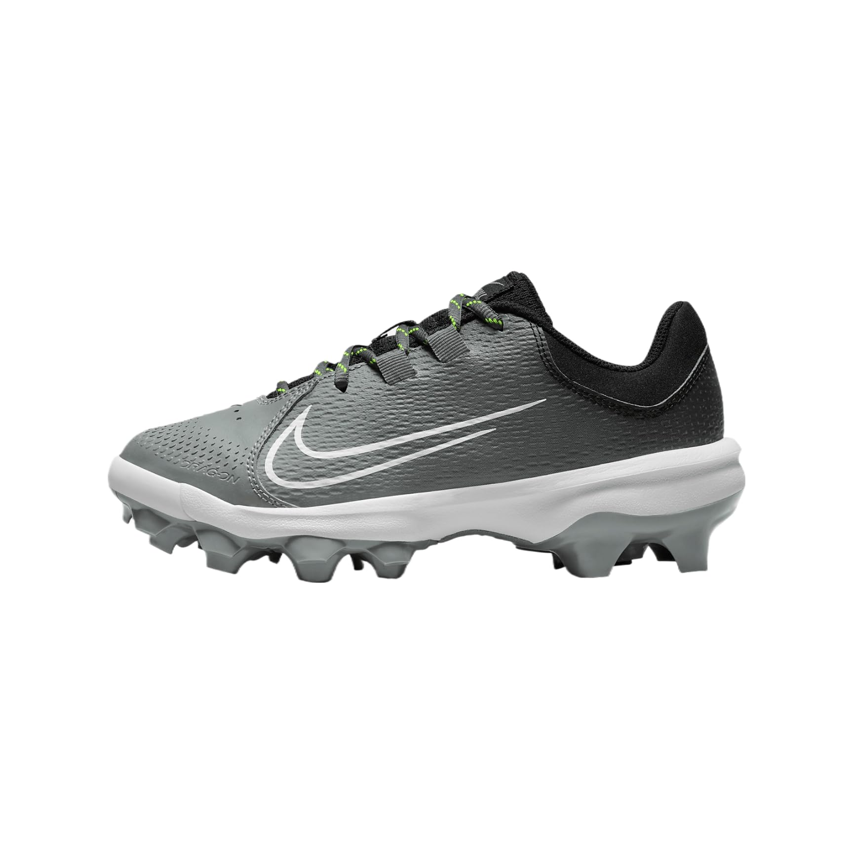 Nike Women's Hyperdiamond 4 Pro Molded Softball Cleats SZ 9.5 Black | White | Gray, DC8990-001