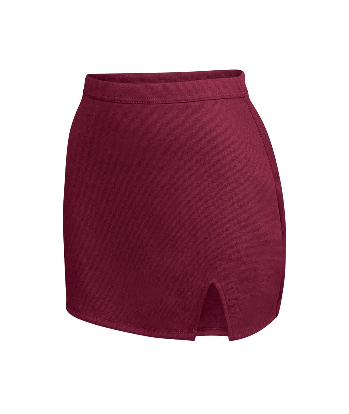 Ion Cheerleading Uniform Skirt for Girls - Cheer Bottoms with Elastic Waistband and V-Notch Hem