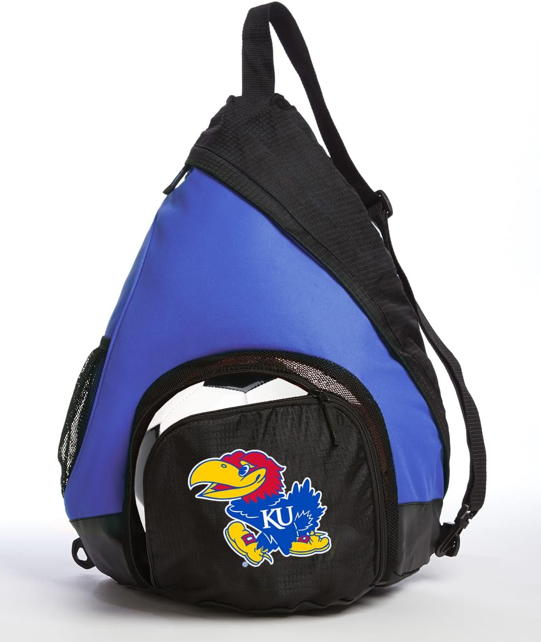 Broad Bay Kansas Jayhawks Backpack with Soccer Ball or KU Volleyball Bag Sports Gear Compartment Practice Bag
