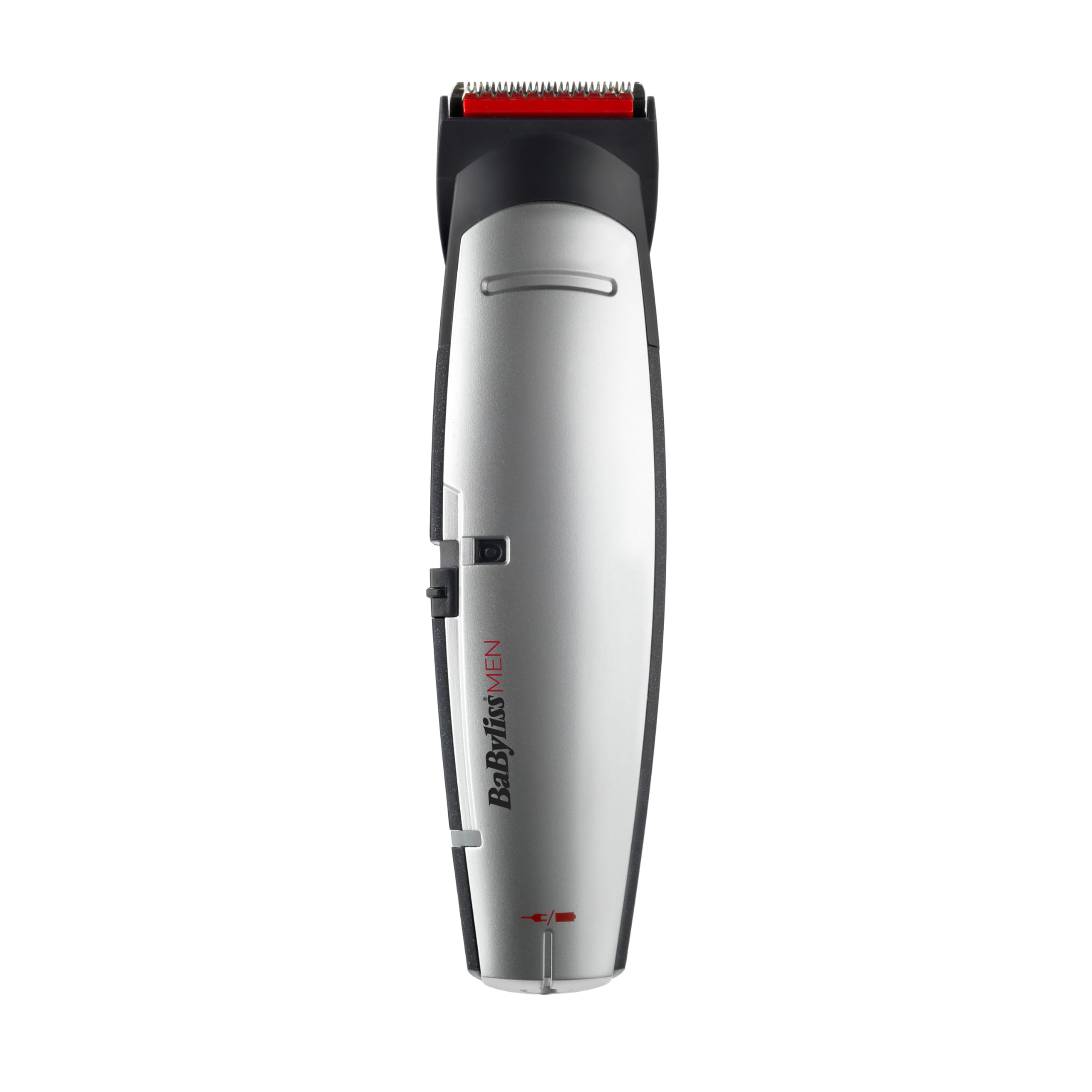 BaByliss X-10 Barttrimmer Grooming Kit für Männer - Vielseitig einsetzbar, W-Tech Klingen für Trimmen von Kopf-, Bart- und Körperhaar, Grau/Schwarz, E837E