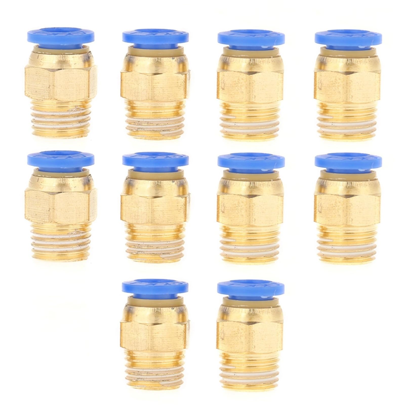 Conector rápido giratorio BSP de 360 ​​grados for tuberías neumáticas de alta presión y uso industrial.