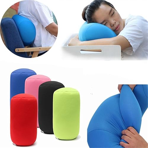 Miniatura 2 de Queenbox 11.8 inx6.3 in suave mini almohada de cabeza rollo almohada cojín trasero almohada viaje almohada decoración cama