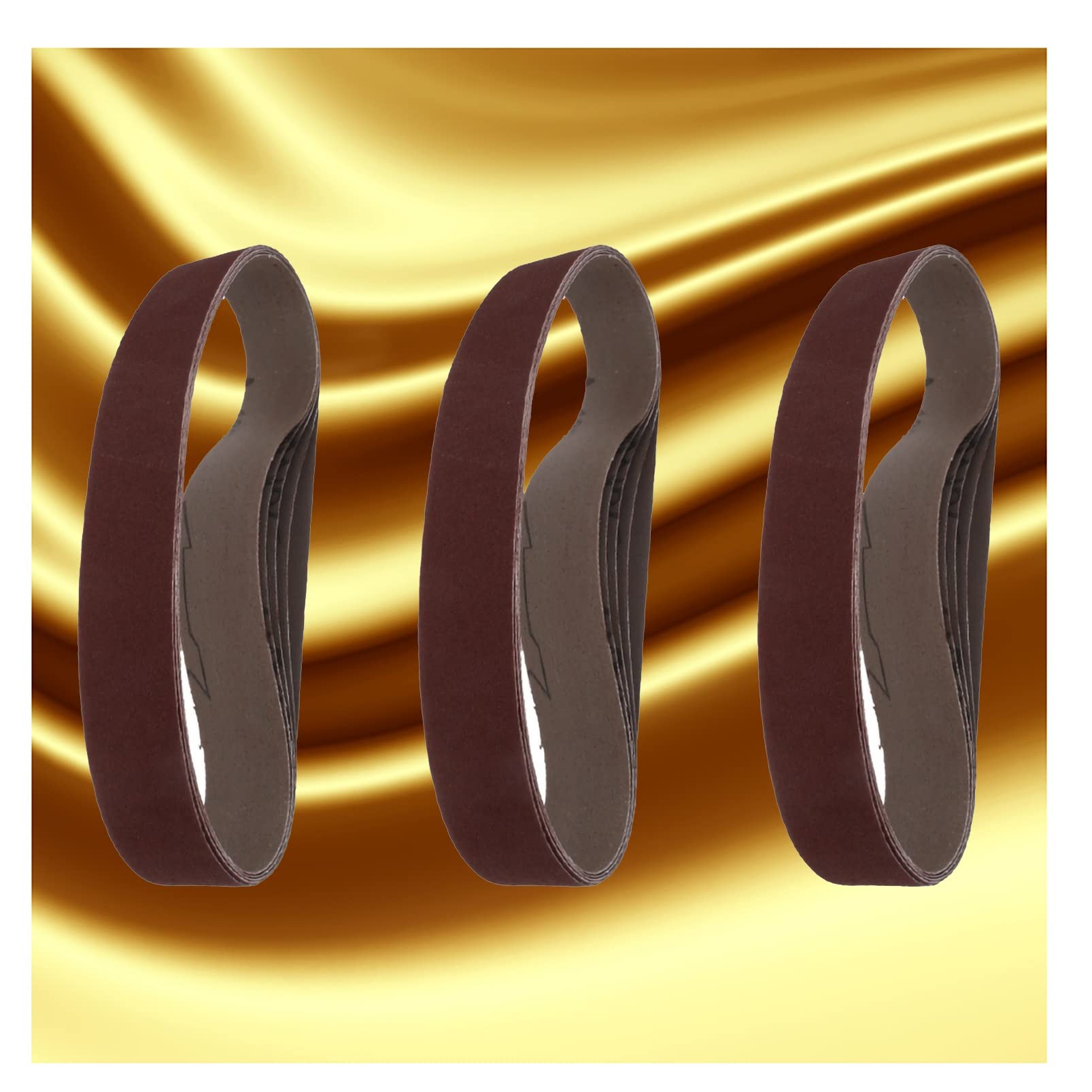 Belt Sander Sanding Belts 10pcs Aluminium Oxide Grinding Sanding Belts 3x21inch Grinder Polishing Welding Sand Belts 533 * 75MM Aluminum Oxide Metal Derusting Automotive Wood (Color : 80 grit, Size :