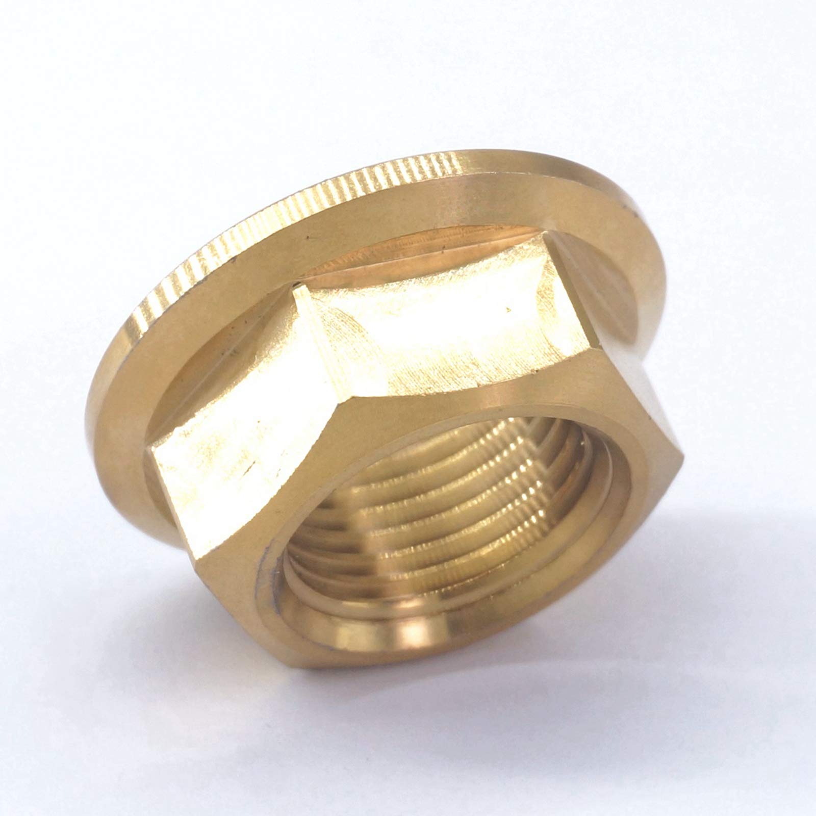 Amazon.com: Sorekarain M18x1.5mm Golden GR5 Titanium Flange Hex