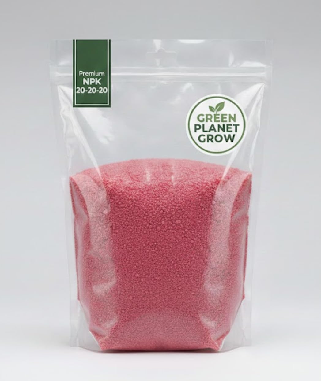 PREMIUM NPK 20 20 20 All Purpose Fertilizer for Outdoor and Indoor Plants 500g Water Soluble, (Best choice for use in the GCC) "GREEN PLANET GROW"