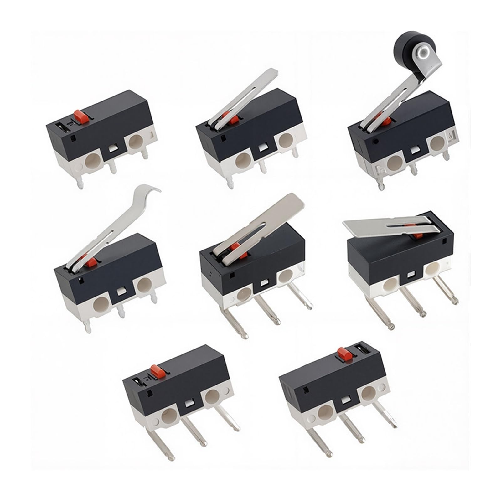 Mini micro finecorsa 20 pezzi C NO NC