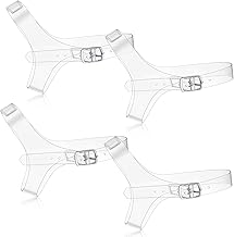 MAYCREATE® 2Pairs Transparent Shoe Straps Anti-slip Shoe Straps for High Heels Women Walking Shoe Straps Adjustable and Removable Shoe Straps for High Heels