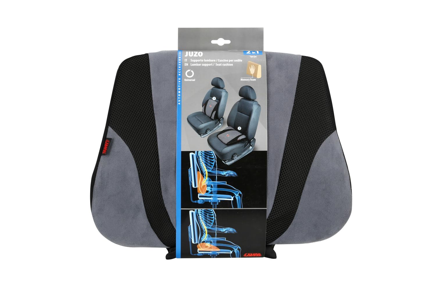 LAMPA 54367 Cojín lumbar Almohada lumbar Cojín para la espalda Almohada para la espalda