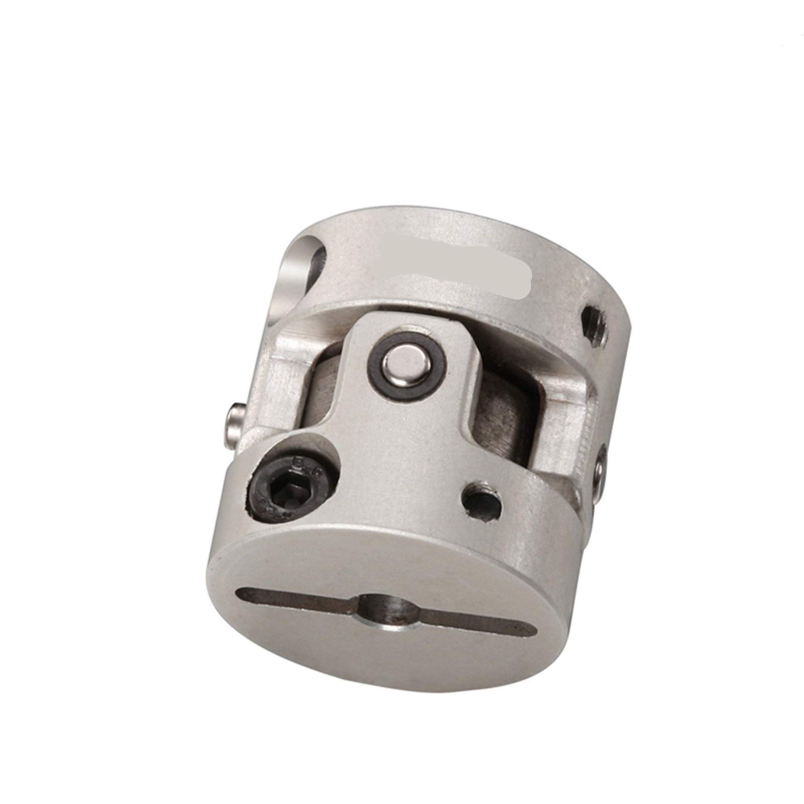 SUOFEILAIMU-PHONE CASE Metal Coupling Shaft Aluminum Alloy D36 L54 Universal Joint for CNC Vibration Parallel Angular Misalignment (Inner Diameter : 18x20)