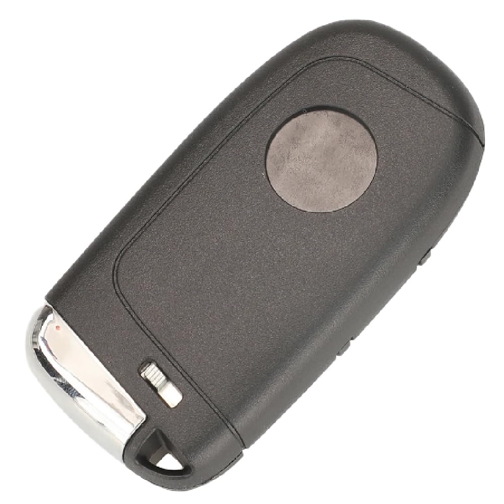 Custodia Portachiavi Cover Per Radiocomando Chiave Auto Keyless Con Lama D'Emergenza 3 Bottoni Compatibile Con Fiat 500X Jeep Compass Renegade