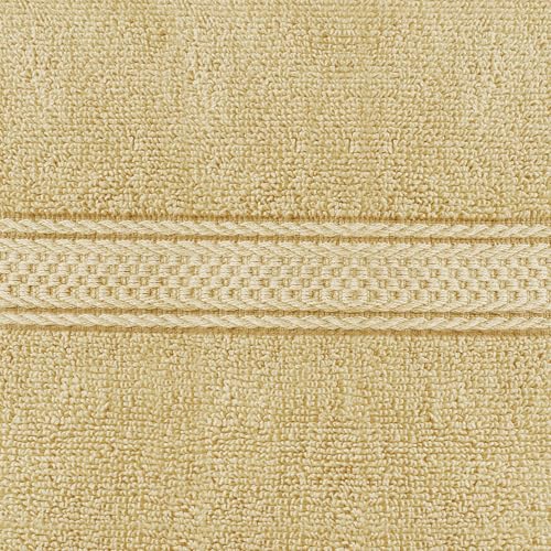 Image of Utopia Towels 6 Pack Premium Hand Towels Set, 16 by 28 inches, 100% Ring Spun Cotton, Ultra Soft and Highly Absorbent 600GSM Towels for Bathroom, Gym, Shower, Hotel, and Spa, Beige