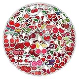 Cherry Stickers(100Pcs),Cherry Bomb Waterproof Vinyl Water Bottle Stickers for Teens Girls Adults Kids,Laptop Car Cup Computer Guitar Skateboard Luggage Bike Phone Aesthetic Stickers Packs