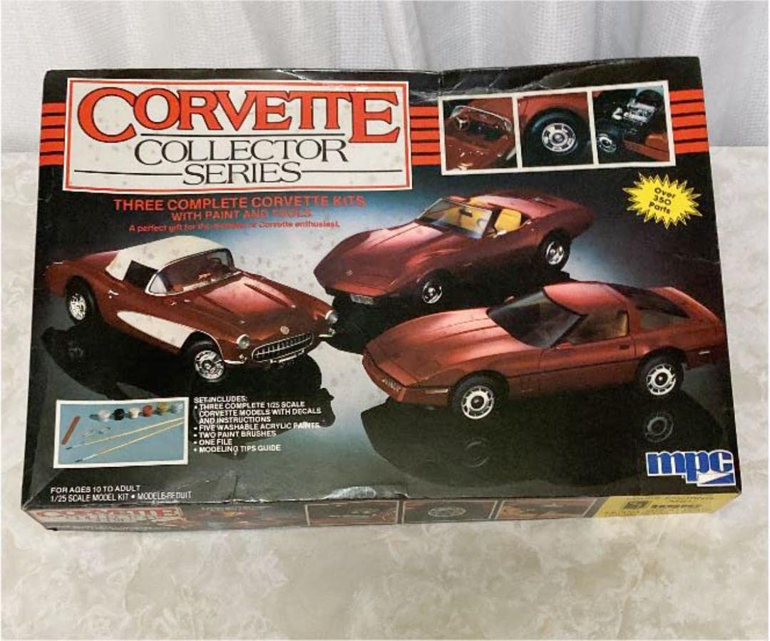 Amazon.co.jp: mpc 1/25 Plastic Model Corvette Collector Series