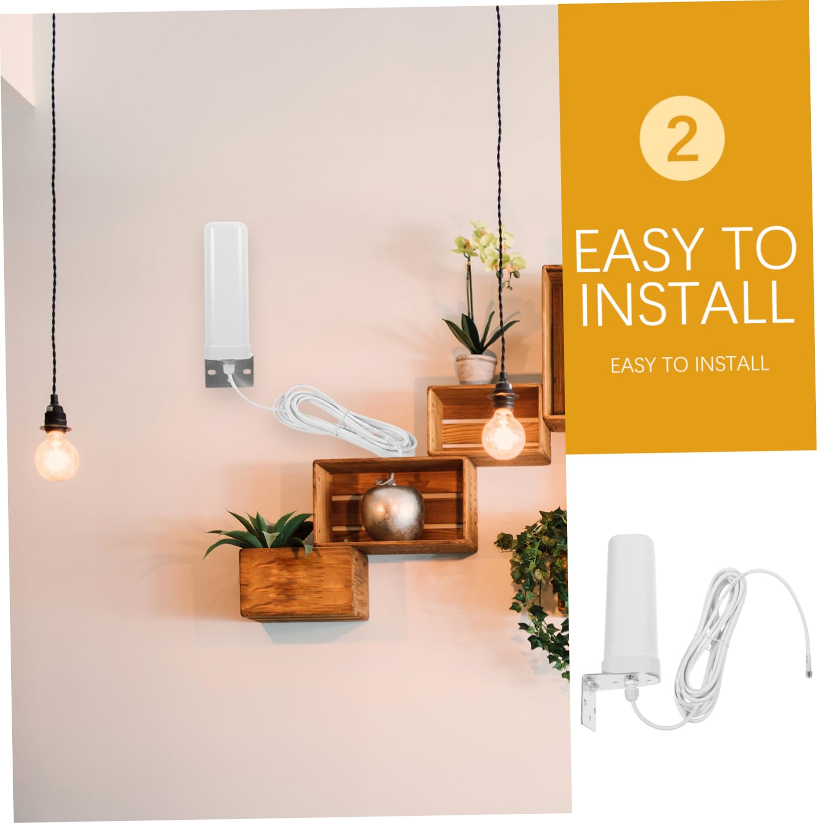 Antenna Omnidirezionale 3g 4g Lte 16-18dbi Bianco per Router e Modem | 698-960/1710-2700mhz, 50 Ohm, Uso Interno ed Esterno, Metallo e Plastica