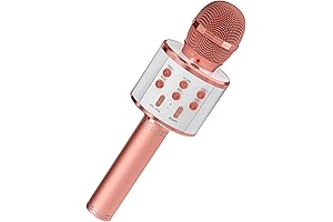 Kids Microphone for Singing, Bluetooth Karaoke Microphone