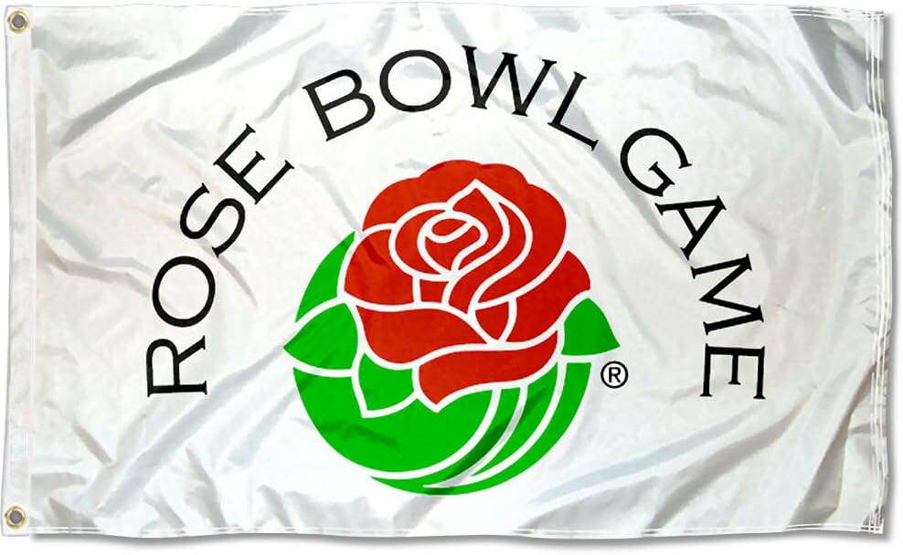 Rose Bowl Logo Flag Large 3x5
