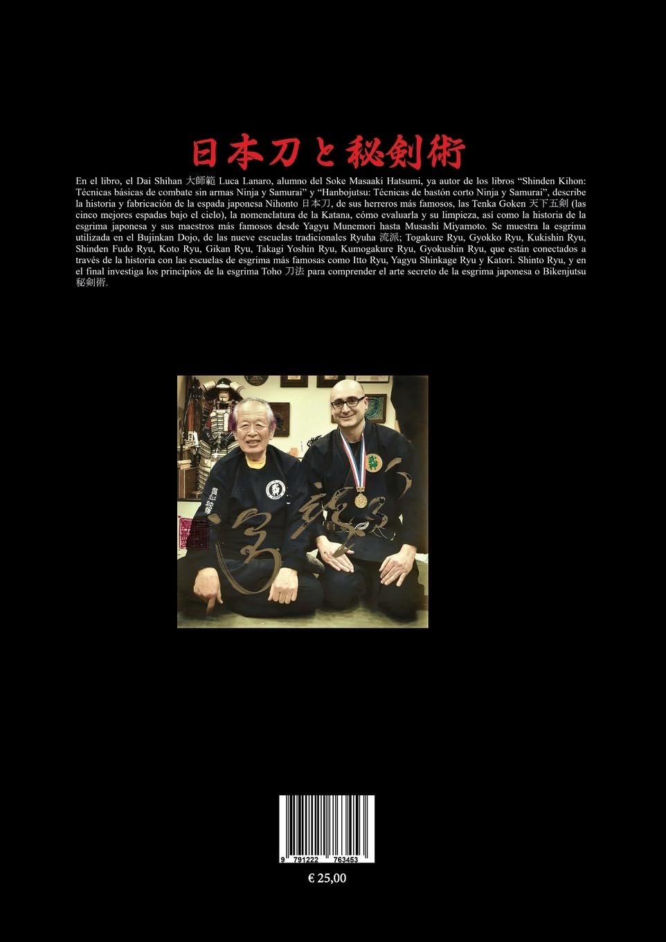 NIHONTO TO BIKENJUTSU La espada japonesa y el arte secreta de la esgrima