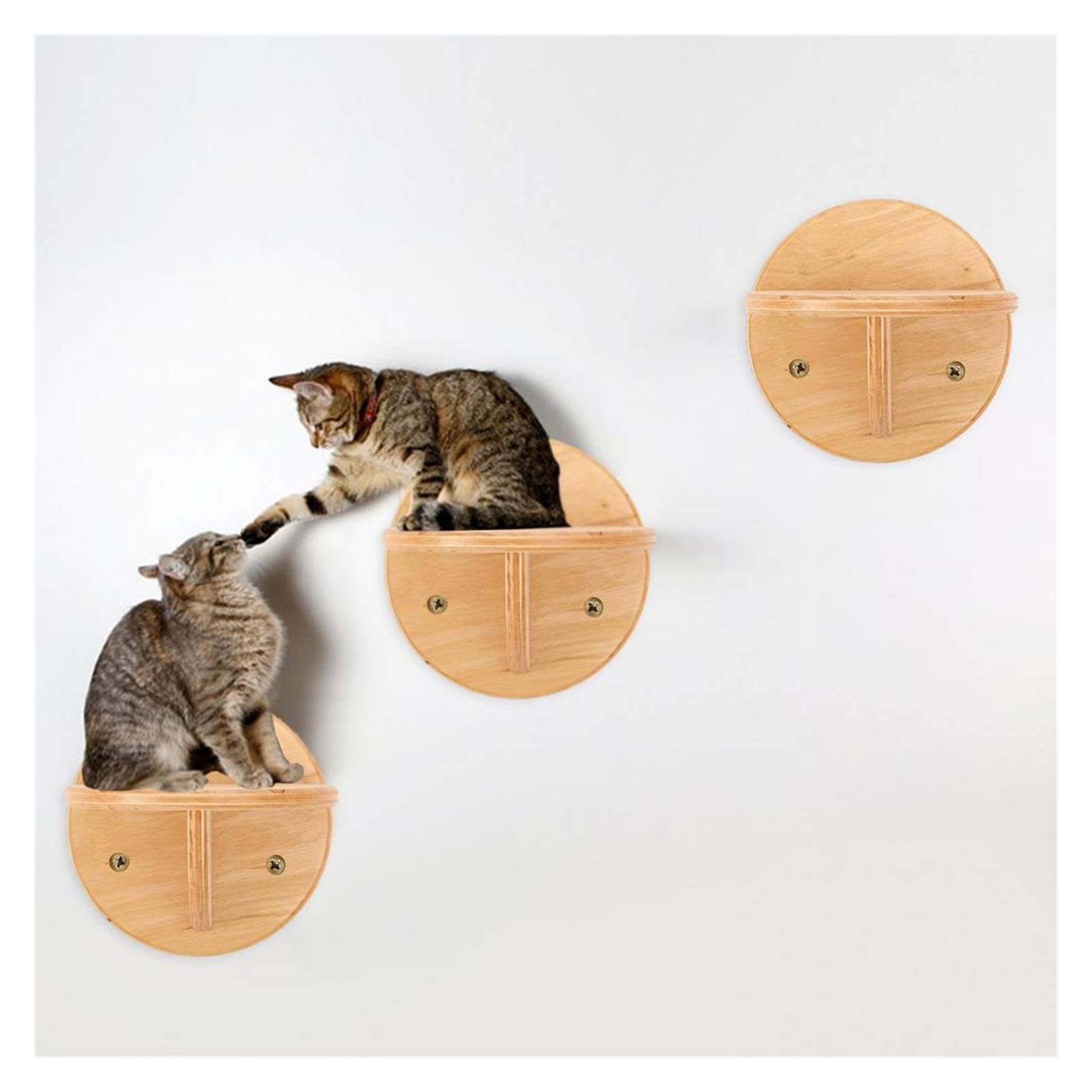 Amazon | キャットタワー キャットラダーステップペット猫の壁マウント