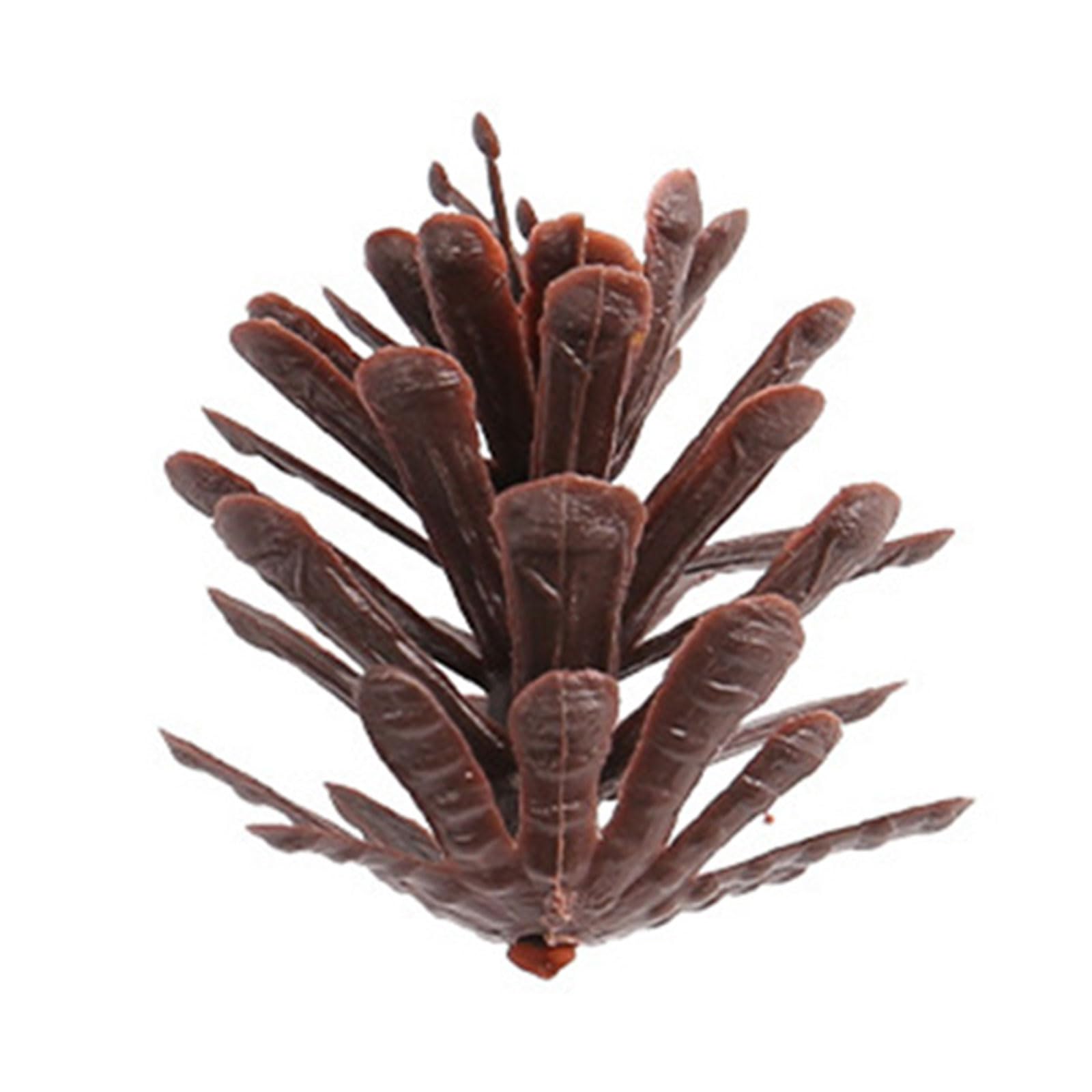 100pcs / pack Traditional Pine Cone Shaped Decorations Hanging Ornament for Window and Wall Holiday Tree Embellishments Christmas Pinecones Ornament