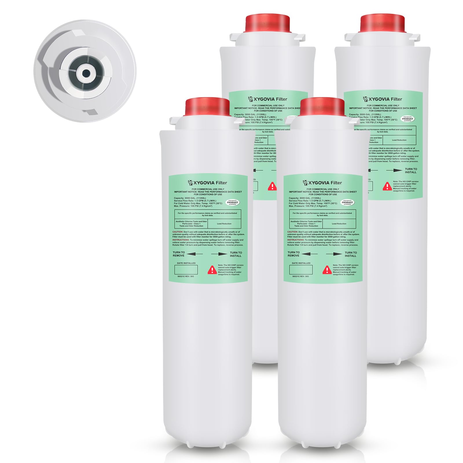 51300C Replacement for Elkay Replacement 55898C 51300C Filters Replacement Bottle Stations Compatible with Ezh2o Filter ERF750 55898C EWF3000