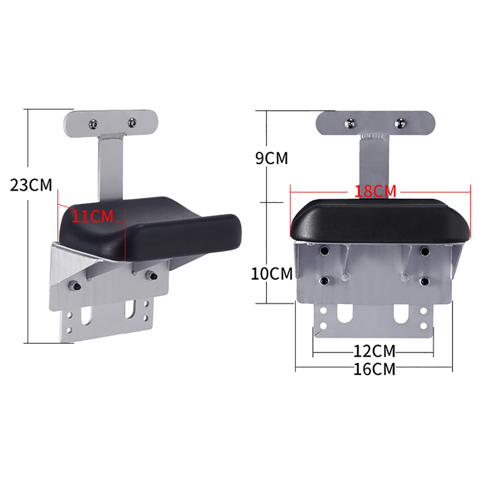 Buy jjff Crutches Adults Comfy Leg Rest, Adjustable Height Soft Crutch